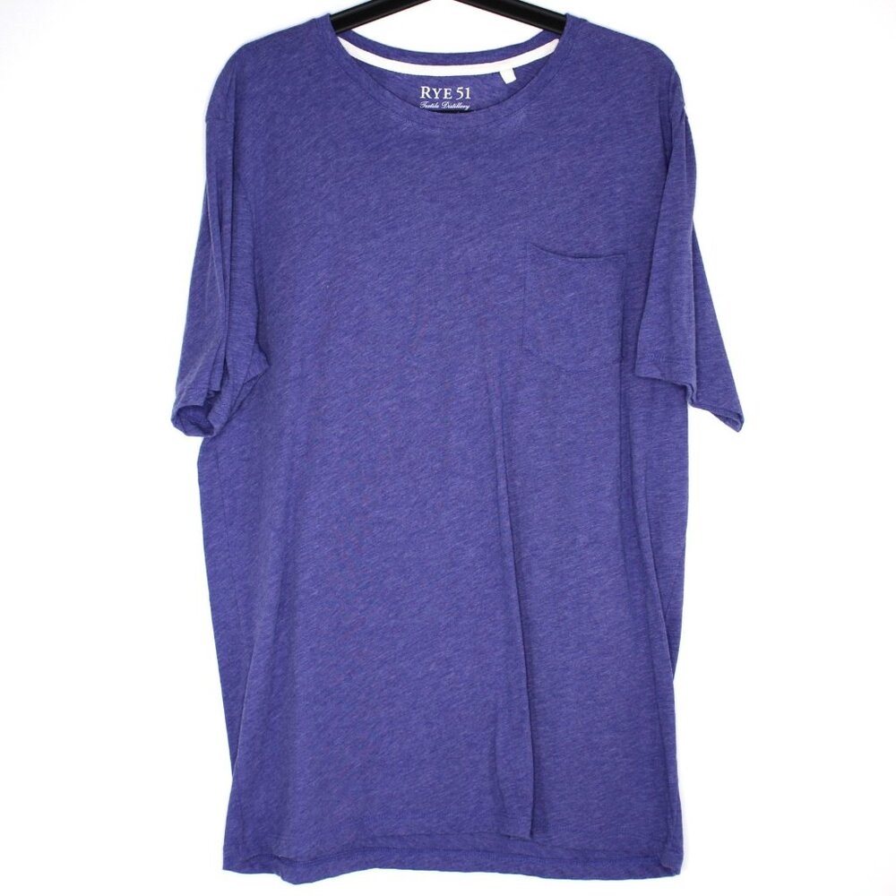 Rye 51 Mens XL Cotton Polyester Blend Pocket T-Shirt M1114